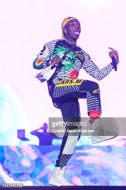 Symere Woods known by his stage name Lil Uzi Vert performs during day three of Rolling Loud at Hard Rock Stadium on May 12, 2019 in Miami Gardens, FL.