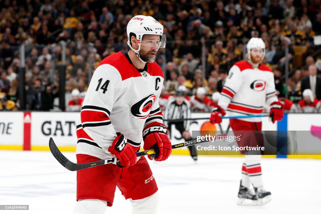 NHL: MAY 12 Stanley Cup Playoffs Eastern Conference Final - Hurricanes at Bruins