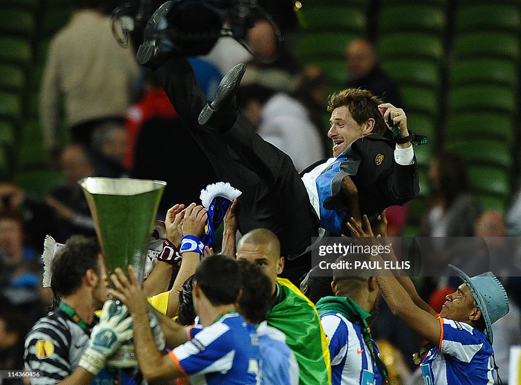 FC Porto's coach Andre Villas-Boas is th