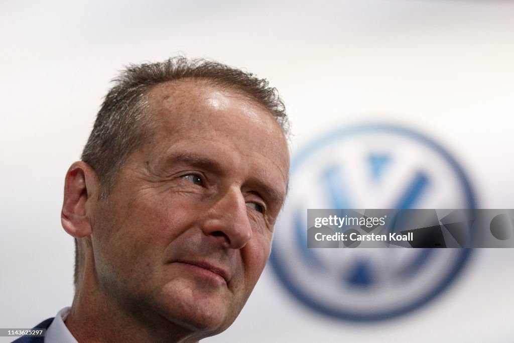 Volkswagen Holds Annual Shareholders' Meeting