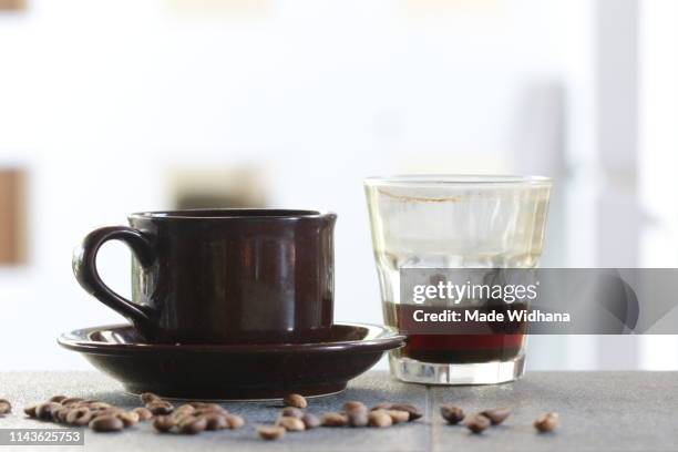 coffee drinks - made widhana stock pictures, royalty-free photos & images