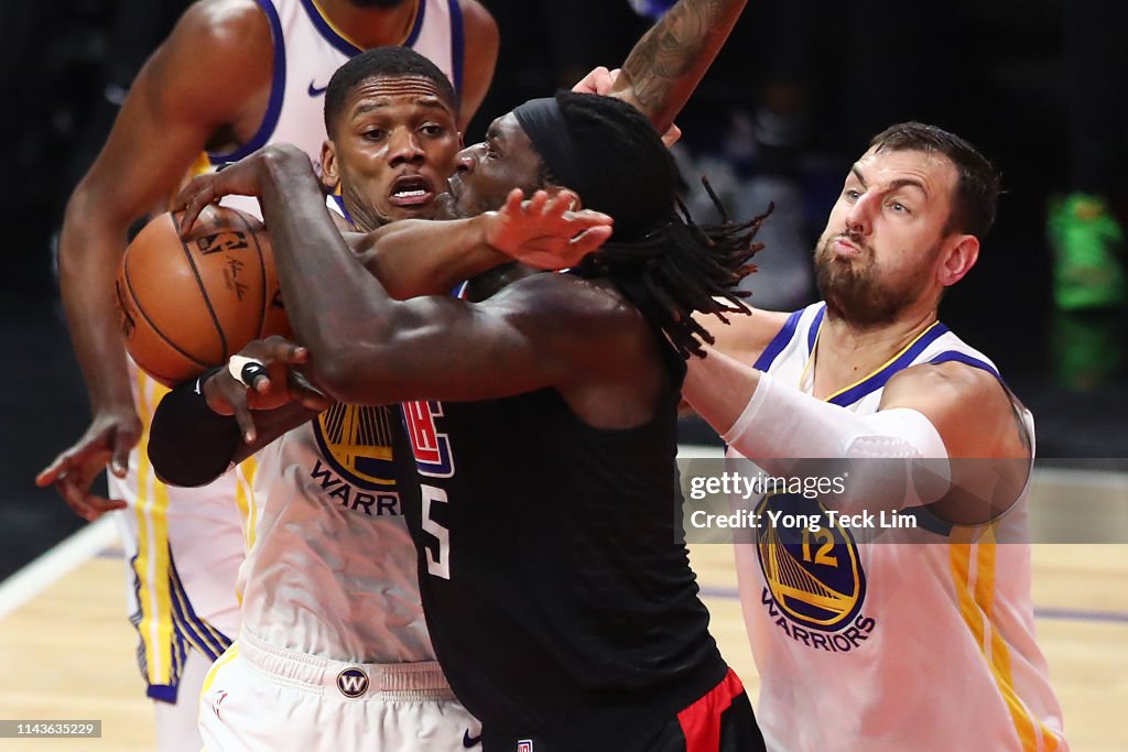 Golden State Warriors v Los Angeles Clippers - Game Three