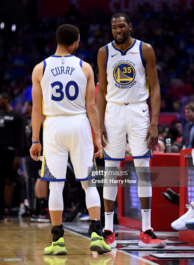 Golden State Warriors v Los Angeles Clippers - Game Three