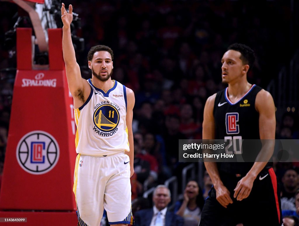 Golden State Warriors v Los Angeles Clippers - Game Three