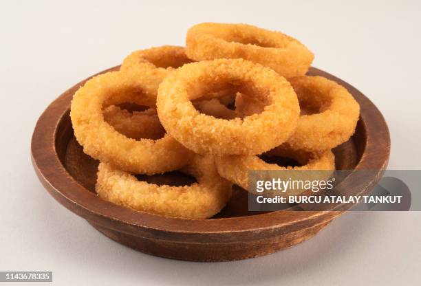 fried onion rings - onion ring 個照片及圖片檔