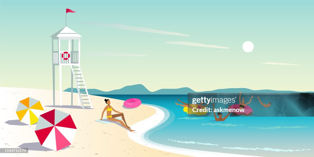 Seaside weekend met vrienden