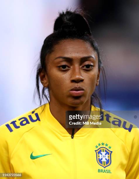 International Women's Friendly Matches 2018 / France v Brazil 3-1 - Kerolin Ferraz of Brazil .