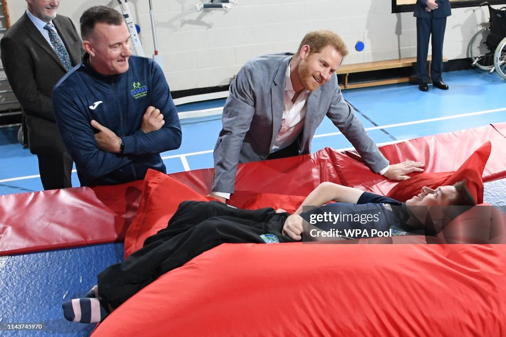 The Duke Of Sussex Visits Oxford