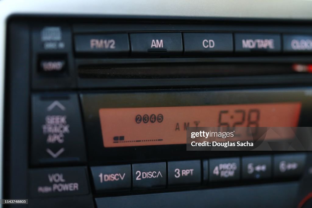 Cd R Box Vehicle Vehicle Radio And Audio Cd Player High-Res Stock Photo - Getty Images