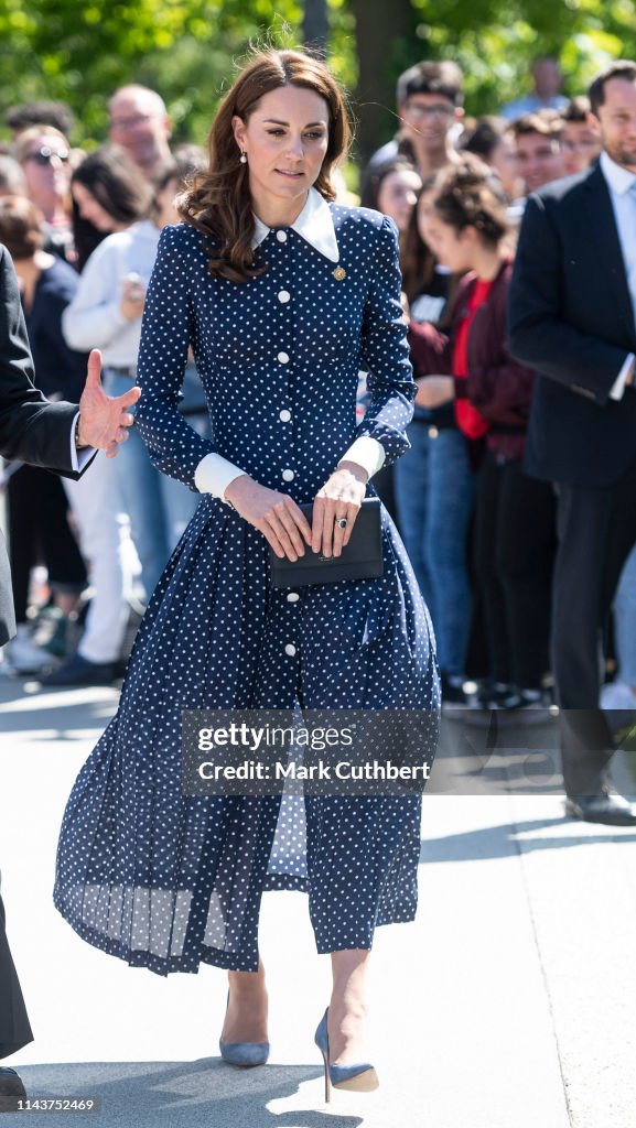 The Duchess Of Cambridge Visits Bletchley Park D-Day Exhibition