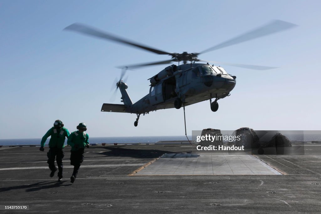 The Abraham Lincoln Carrier Strike Group Deploys To The Red Sea