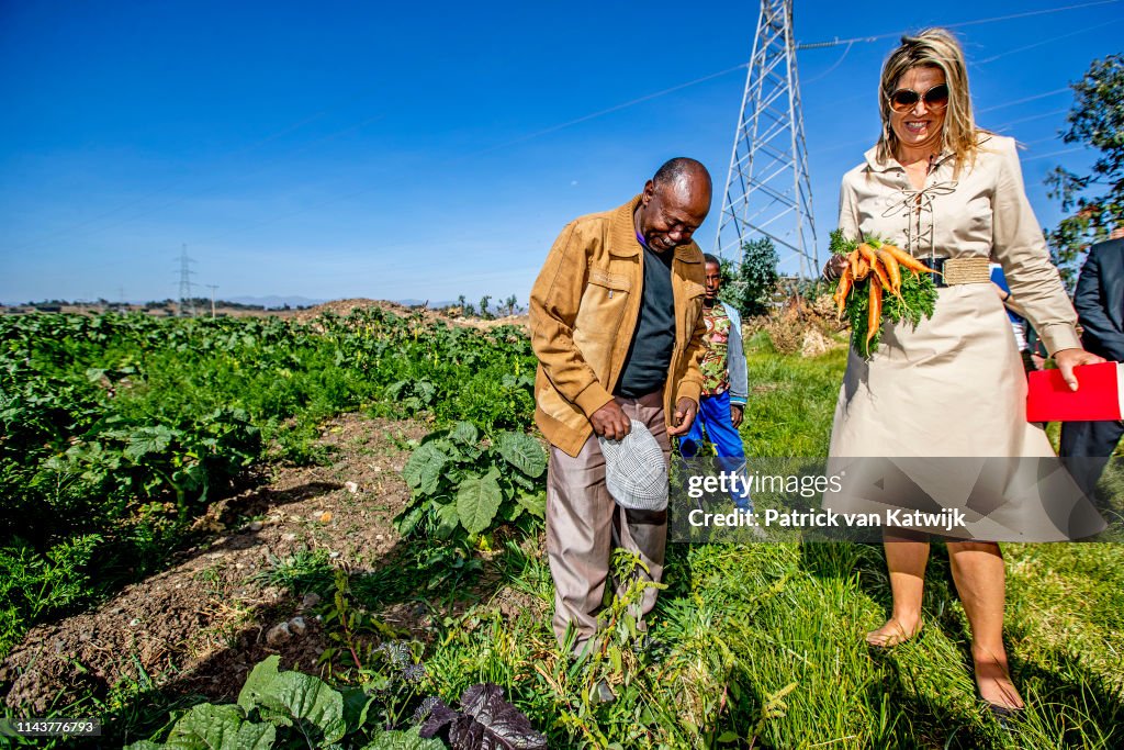 Queen Maxima Of The Netherlands Visits Ethiopia : Day One