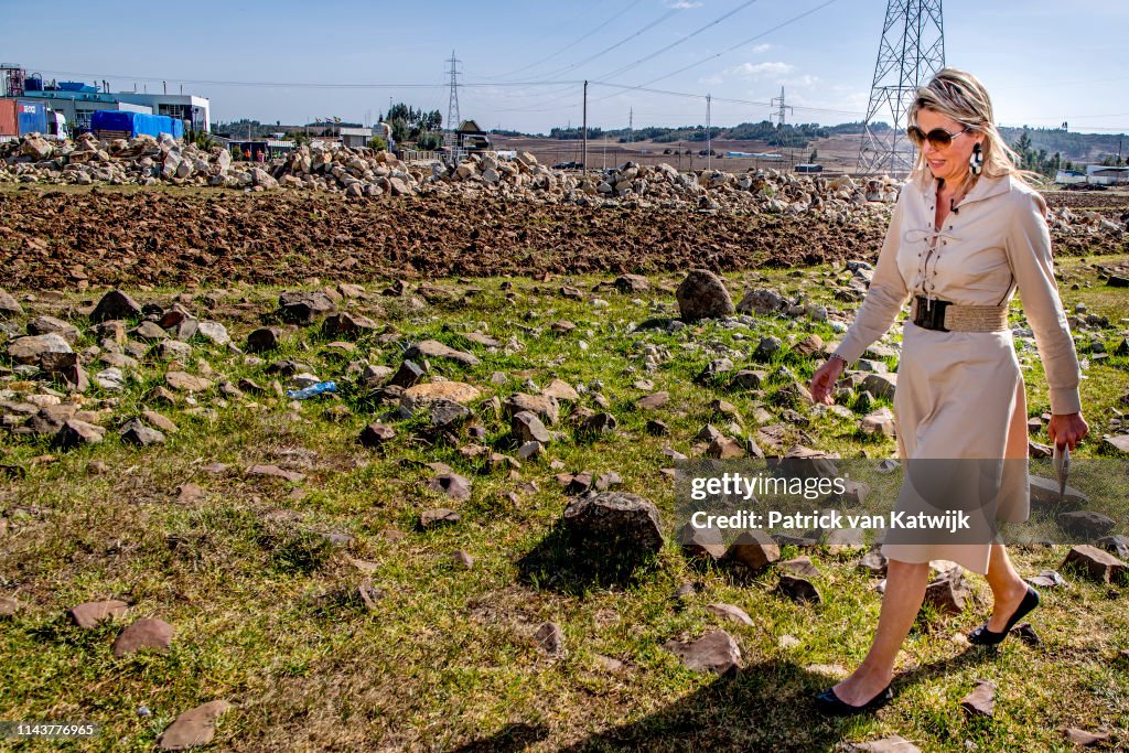 Queen Maxima Of The Netherlands Visits Ethiopia : Day One