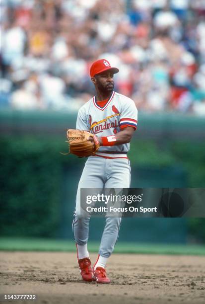 Ozzie Smith St. Louis Cardinals Editorial Image - Image of glove