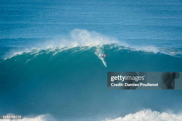 Ian Walsh placed 1st in Heat 2 of Round 1 of Nazar√© Challenge 2018