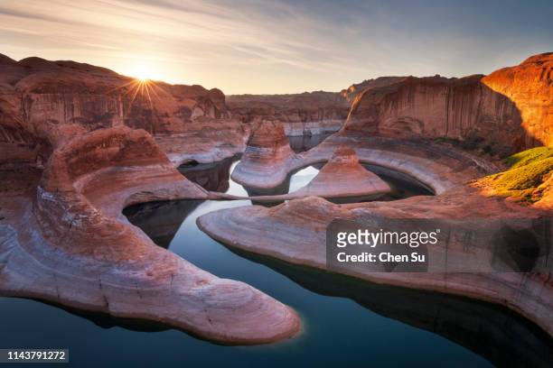 reflection canyon, six years later - utah stock pictures, royalty-free photos & images