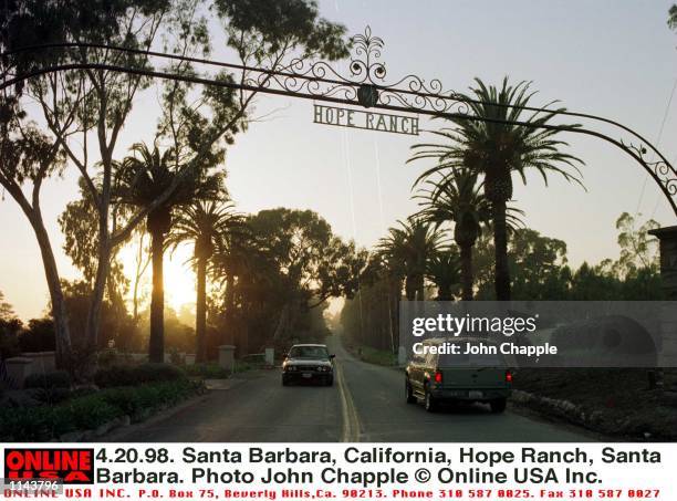 Santa Barbara, California. Hope Ranch, Santa Barbara
