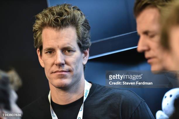 Tyler Winklevoss attends Consensus 2019 at the Hilton Midtown on May 13, 2019 in New York City.