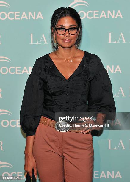 Designer Rachel Roy attends World Ocean Day 2011 celebrated by La Mer and Oceana at Affirmation Arts on May 18, 2011 in New York City.