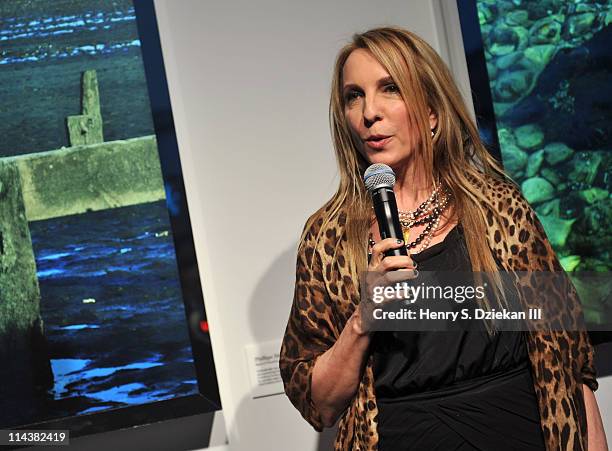 Susan Cohn Rockefeller attends World Ocean Day 2011 celebrated by La Mer and Oceana at Affirmation Arts on May 18, 2011 in New York City.