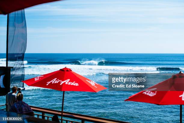 The lineup during Round 3 of the Uluwatu CT, 2018.