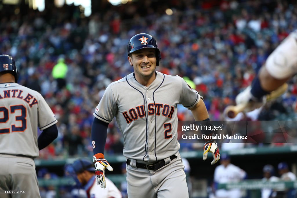 Houston Astros v Texas Rangers