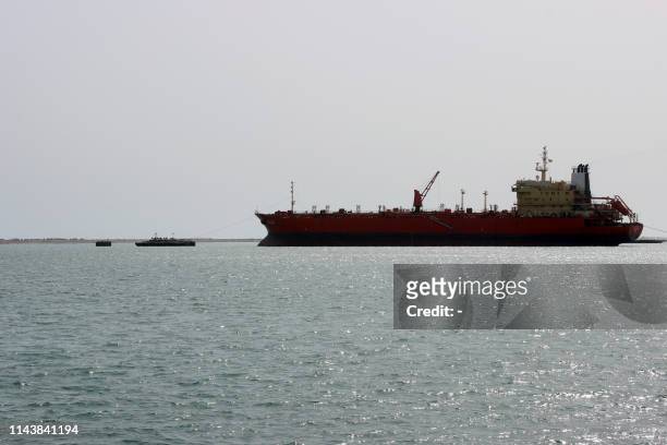 Picture taken on May 14 shows a general view of the Hodeida port in the Yemeni port city, around 230 kilometres west of the capital Sanaa. - Yemen's...