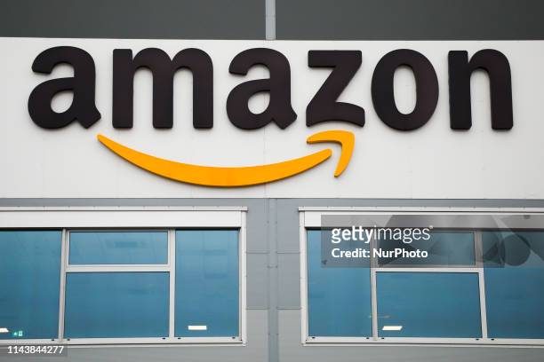 Amazon fulfilment center in Sosnowiec, Poland on 13 May, 2019. The fifth Amazon fulfilment center in Poland is built in the Upper Silesia region. The...