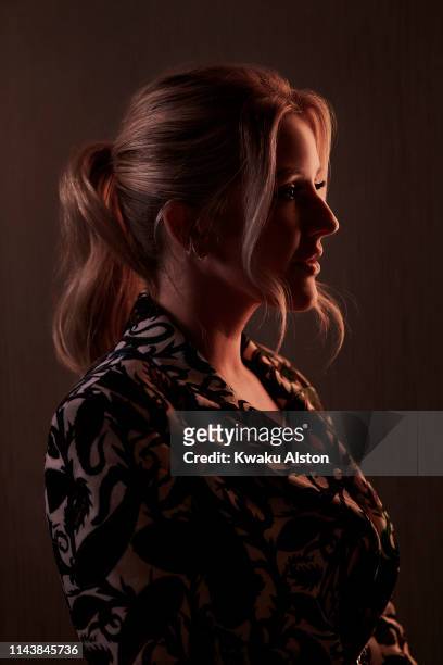Ellie Goulding is photographed for The Hollywood Reporter on February 9, 2019 at the Clive Davis' Grammy Party at the Beverly Hilton in Beverly...