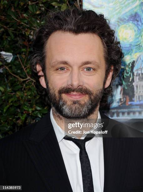 Actor Michael Sheen arrives at the Los Angeles Premiere "Midnight In Paris" at AMPAS Samuel Goldwyn Theater on May 18, 2011 in Beverly Hills,...
