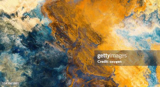 abstract texture background on canvas - yellow watercolor stock pictures, royalty-free photos & images
