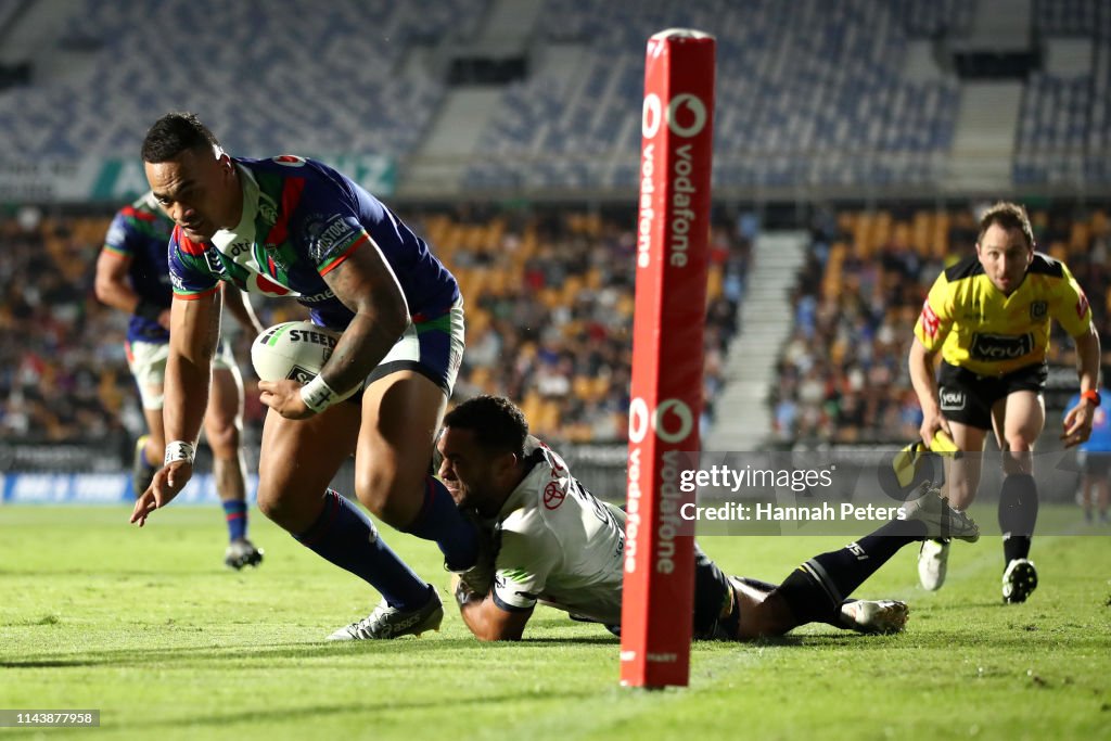 NRL Rd 6 - Warriors v Cowboys