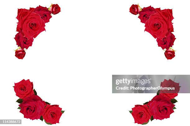 Red Roses Borders And Frames