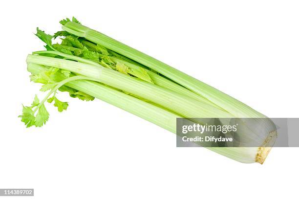 celery - bleekselderij stockfoto's en -beelden