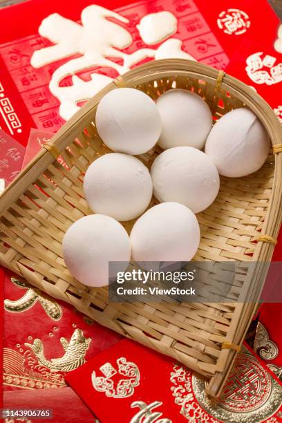 glutinous rice ball for lantern festival - gourmet gift basket stock pictures, royalty-free photos & images