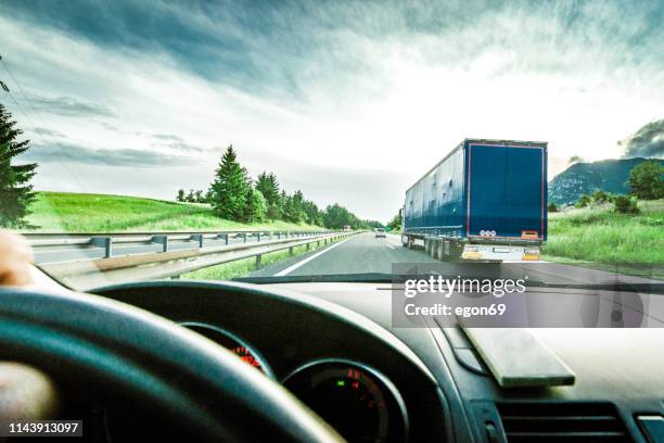 Drive Car Way Driving Car On Highway Road High-Res Stock Photo - Getty Images