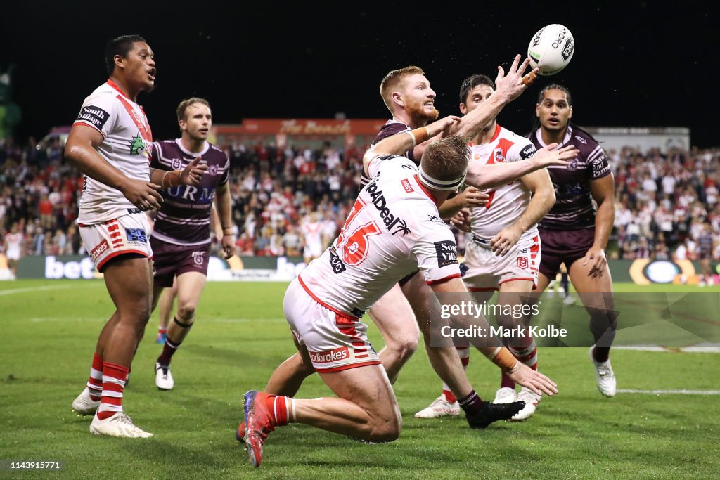 NRL Rd 6 - Dragons v Sea Eagles