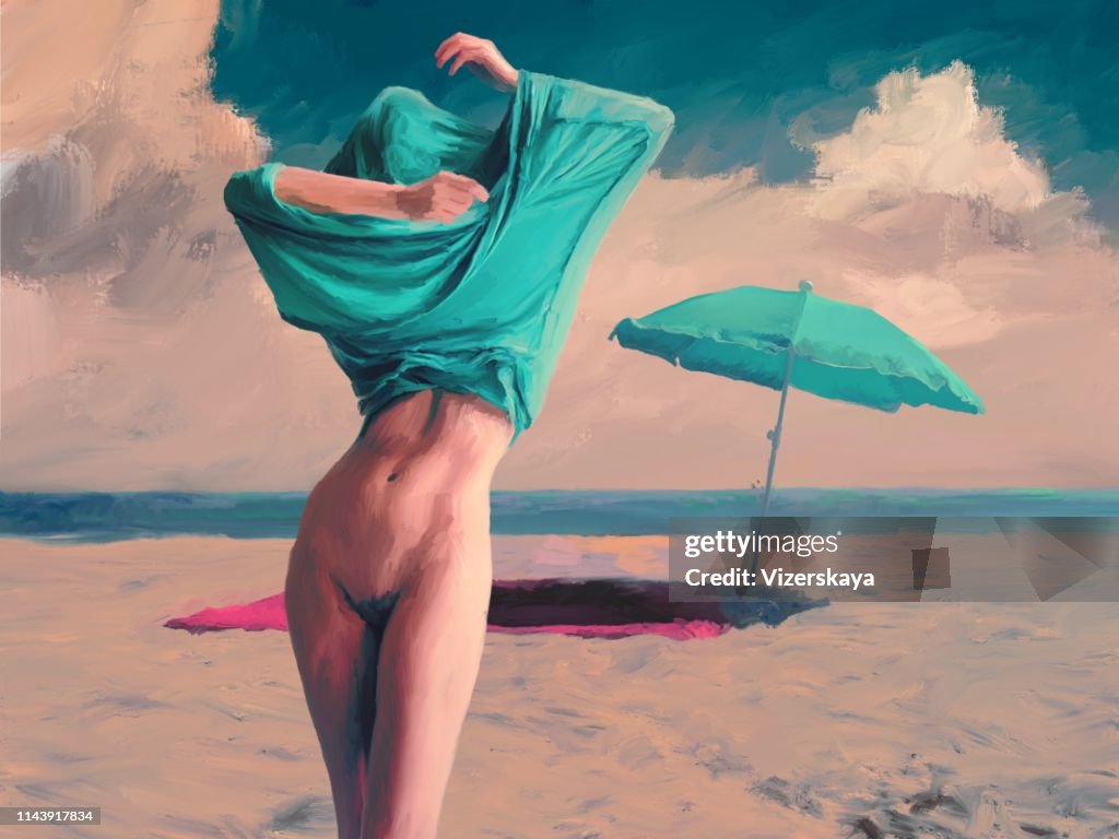 Surreal painting