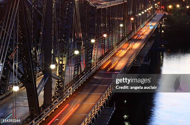 bridge - ottawa night stock pictures, royalty-free photos & images