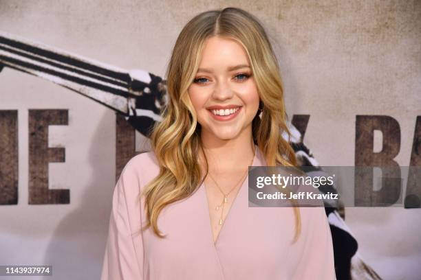 Jade Pettyjohn attends the "Deadwood" Movie Premiere on May 14, 2019 in Los Angeles, California.