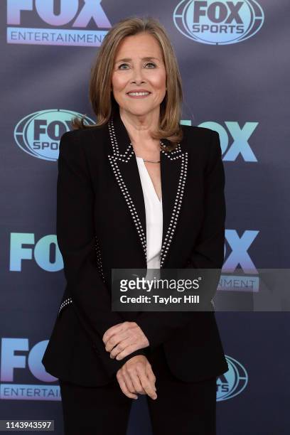 Meredith Vieira attends the 2019 Fox Upfront at Wollman Rink, Central Park on May 13, 2019 in New York City.