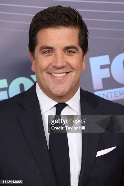 Josh Elliott attends the 2019 Fox Upfront at Wollman Rink, Central Park on May 13, 2019 in New York City.
