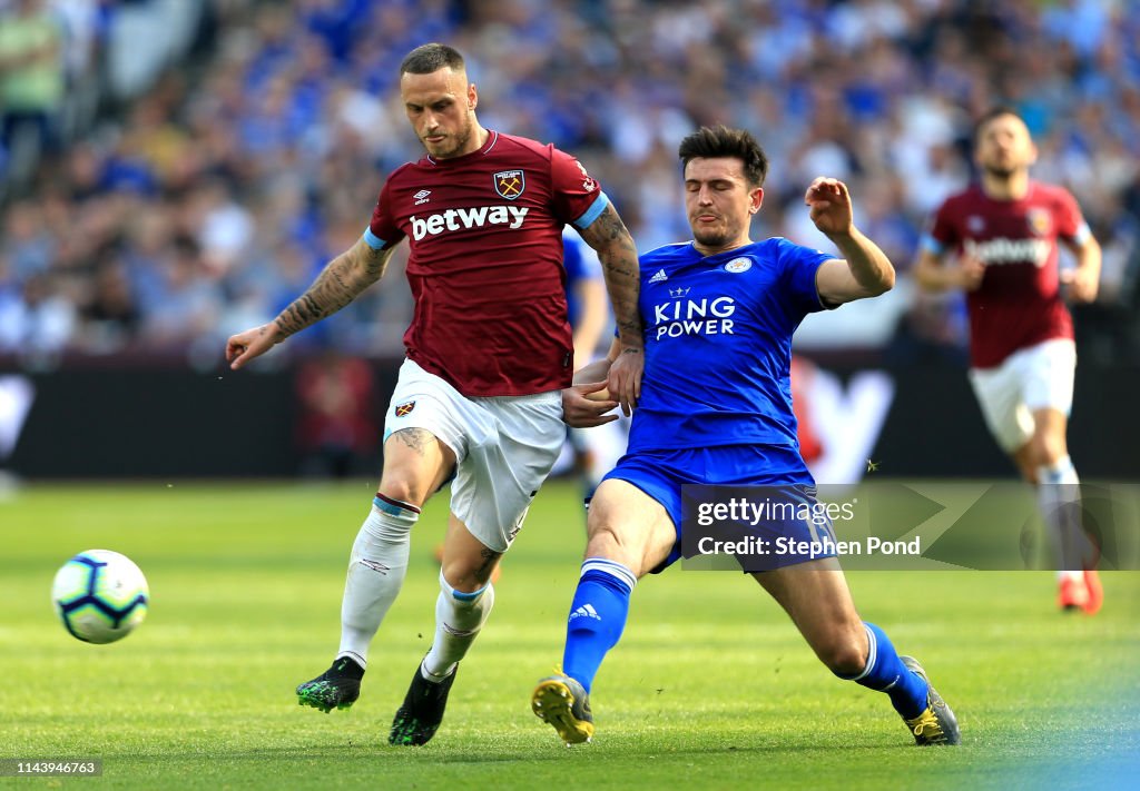 West Ham United v Leicester City - Premier League