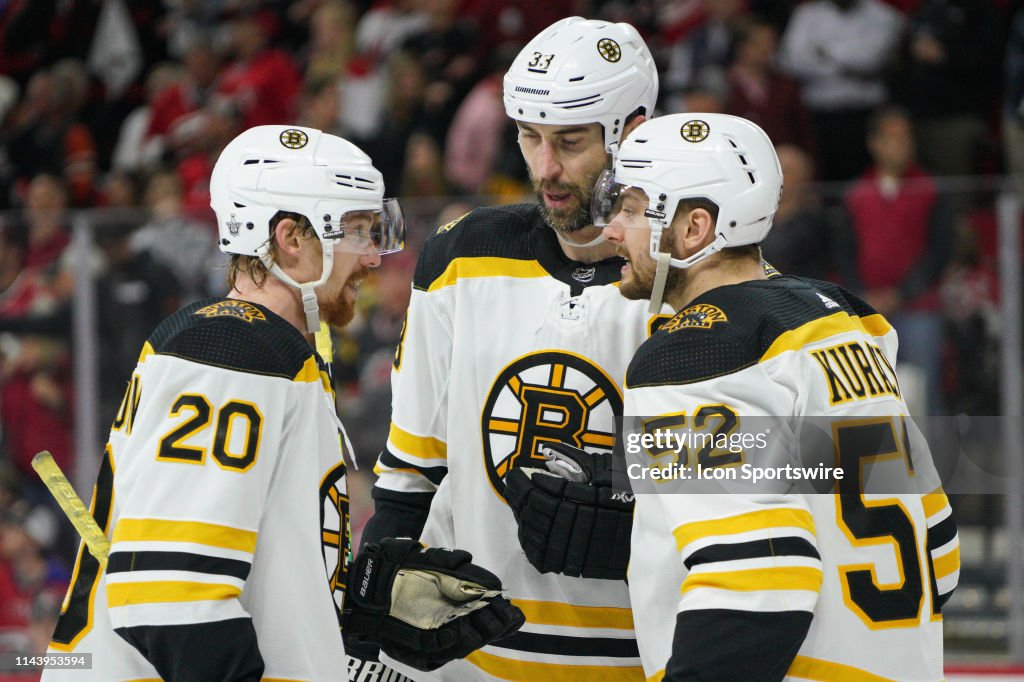 NHL: MAY 14 Stanley Cup Playoffs Eastern Conference Final - Bruins at Hurricanes