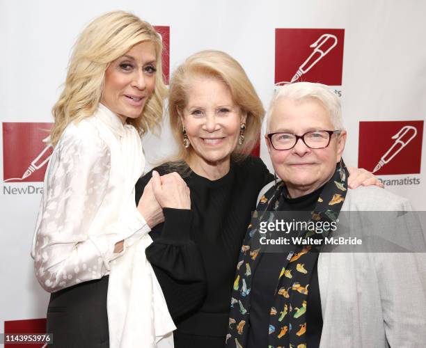 Judith Light, Daryl Roth and Paula Vogel attend The New Dramatists 70th Annual Spring Luncheon honoring Nathan Lane at Marriott Marquis on May 14,...