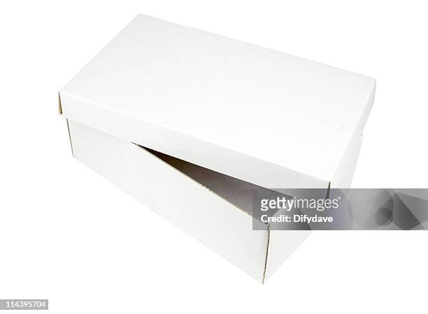 オープン靴ボックス - shoe box ストックフォトと画像
