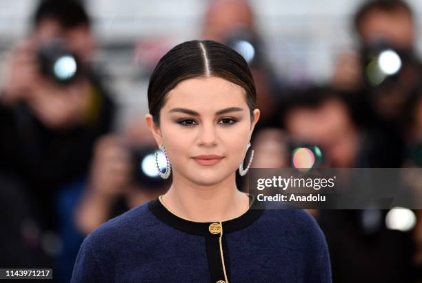 Singer, actress Selena Gomez poses during the photocall for the film 'The Dead Don't Die' in competition at the 72nd annual Cannes Film Festival in...