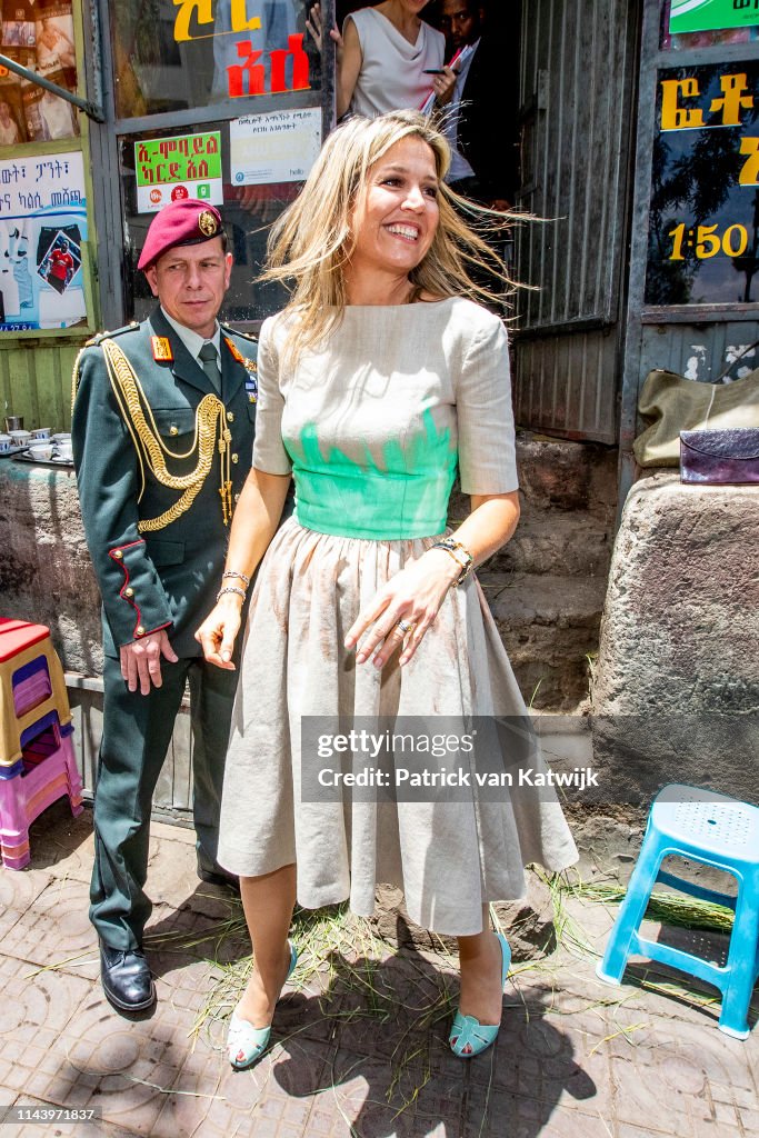 Queen Maxima Of The Netherlands Visits Ethiopia: Day Two