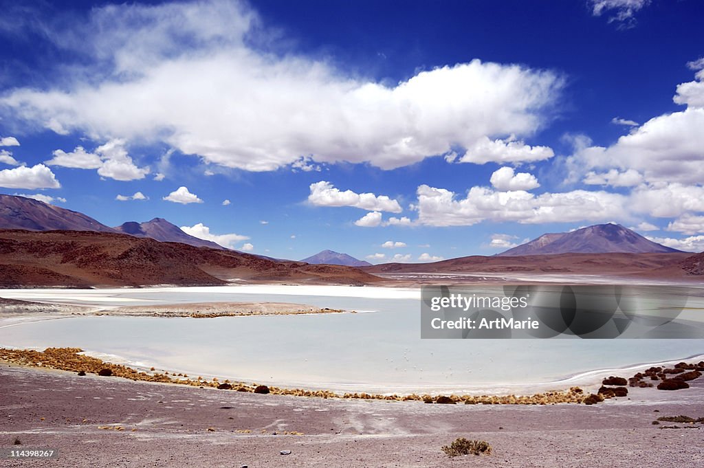 Laguna en el Altiplano, Bolivia