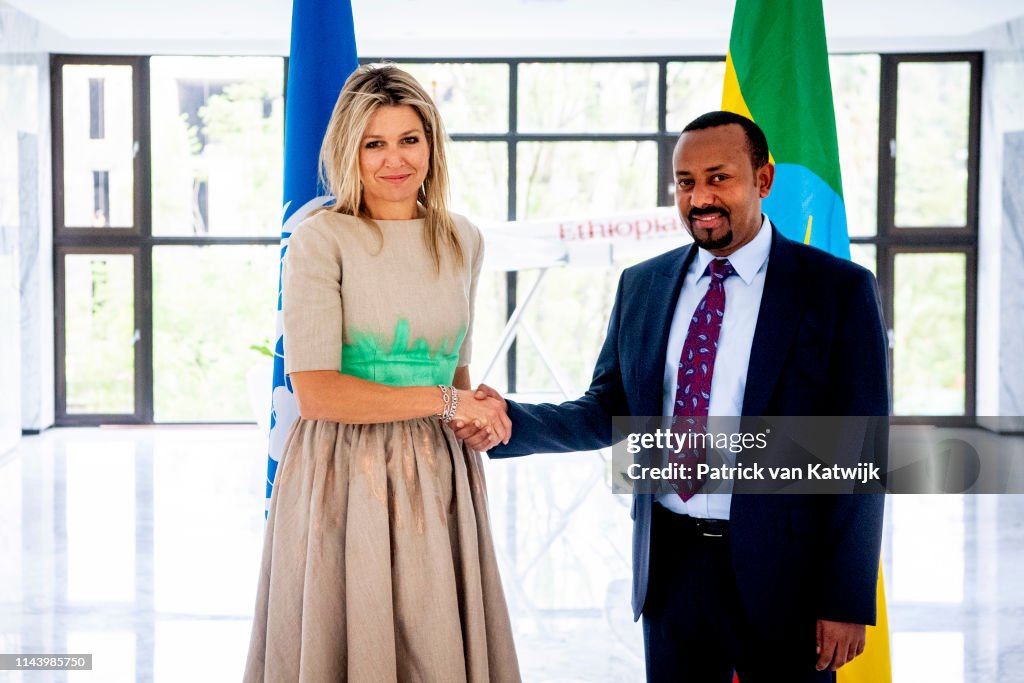 Queen Maxima Of The Netherlands Visits Ethiopia: Day Two